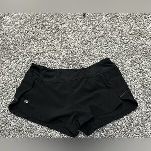 Athleta G!RL black shorts.